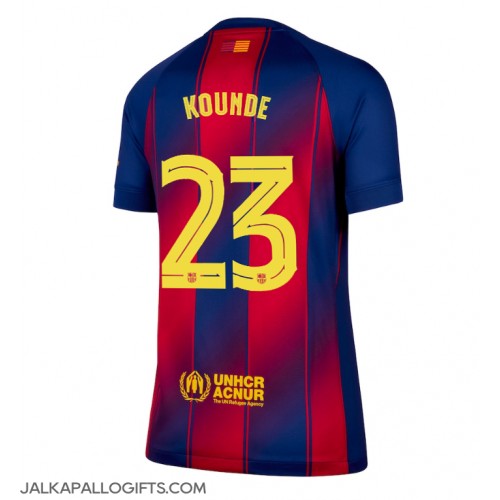 Barcelona Jules Kounde #23 Kotipaita Naiset 2025-26 Lyhythihainen